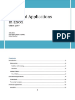 Financial Applications With Excel 2007