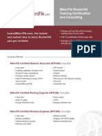 Mikrotik Routeros Training Certification and Consulting: and Easiest Way To Learn Routeros and Get Certified