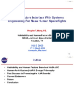 499166main HSI KB2 Human Factors Interface With Systems Engineering Wong