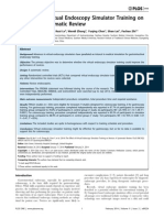 2014 The Effect of Virtual Endoscopy Simulator Training On Novices. PLOSONE