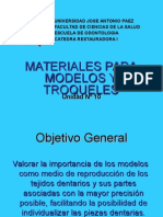 Unidadx MATERIALESPARAMODELOSYTROQUELES