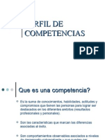 Perfil de Competencias