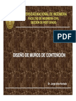 1. Diseño de Muros de Contención