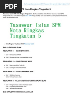 Nota Ringkas Sains Tingkatan 5 Semua Bab