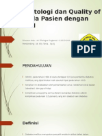 Psikopatologi Dan Quality of Life Pada Pasien Dengan