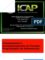 ICAP- Planejamento e Acompanhamento de Paradas de Manutenção
