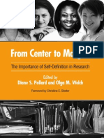 From Center To Margins The Importance of Self-Definition in Research