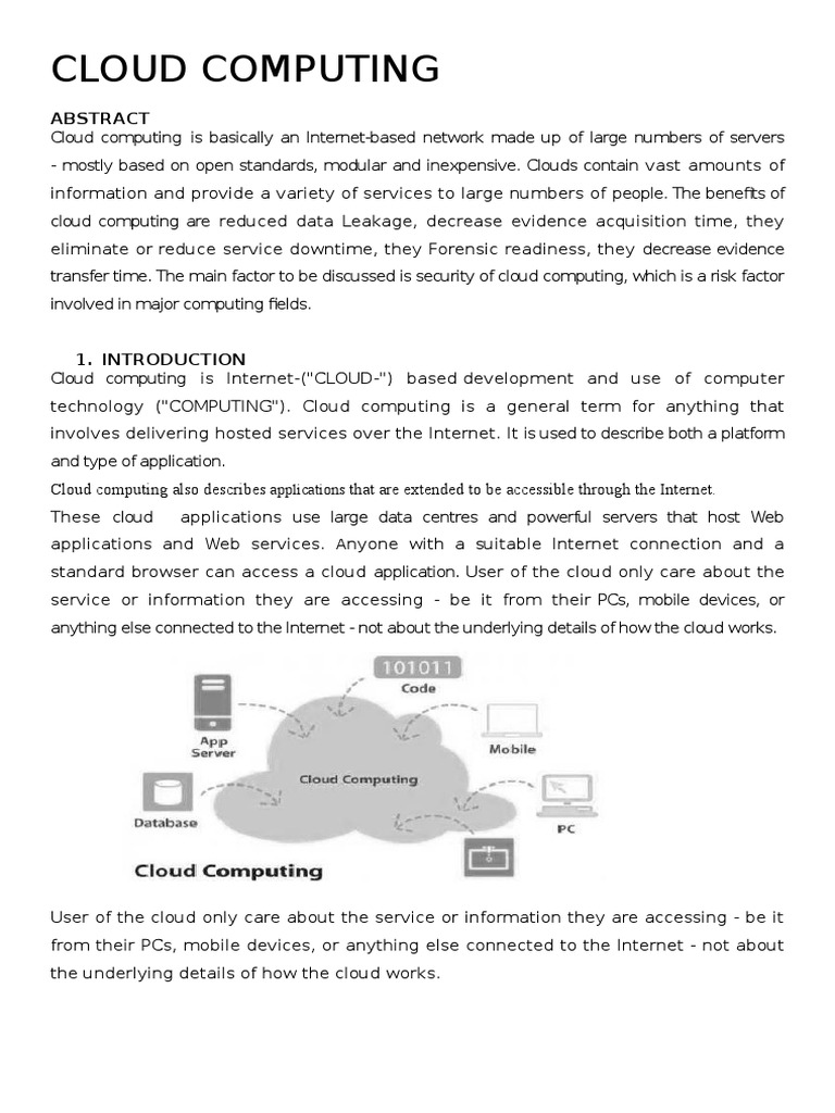 Cloud Computing Applications Pdf Cloud Computing Software As A