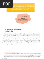 Download ppt makanan instan by Masuhaidi Merlung SN289745447 doc pdf