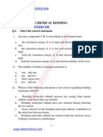 6 Chapter Chemical Bonding Text Book Exercise