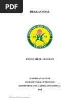Download Soal Ksm Geografi Ma Tingkat Provinsi 2014 by Nurul Laili Yafiudin SN289745857 doc pdf
