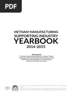 Vietnam Manufacturing Supporting Industry Yearbook 2014 2015