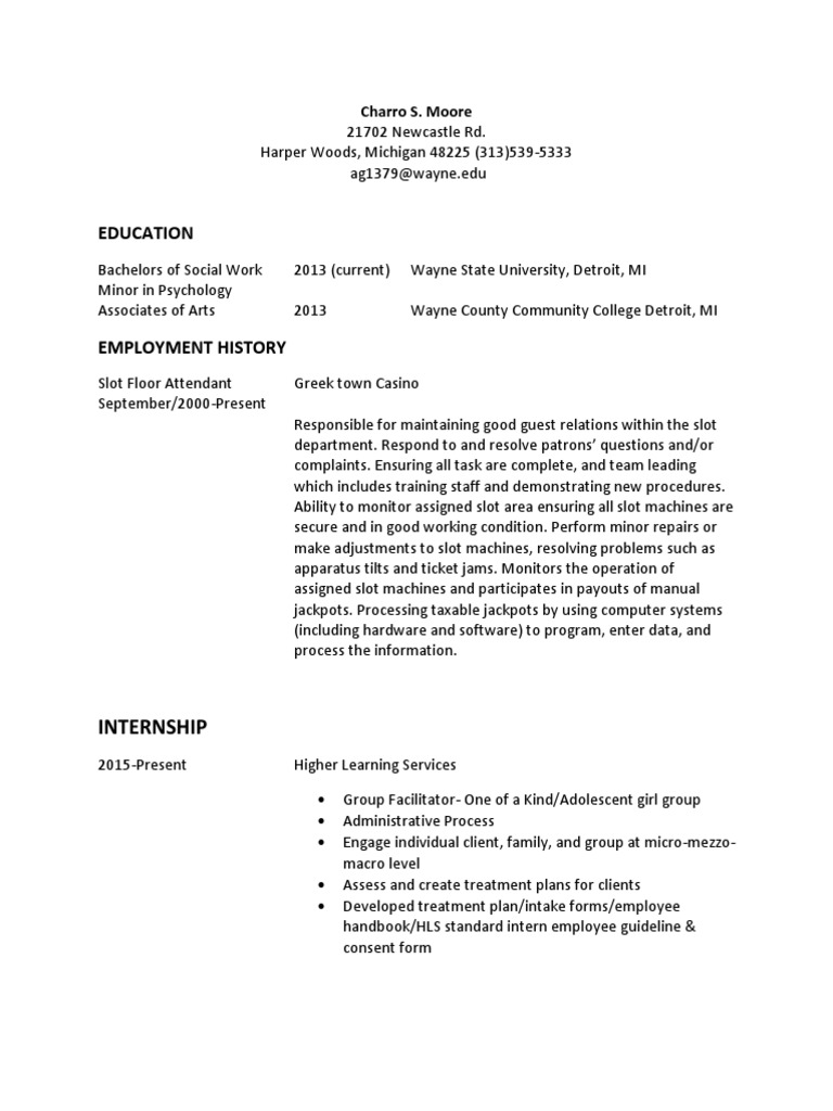 Resume SW 4 1 2 | PDF