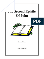 The Second Epistle of John: Sermon Outlines