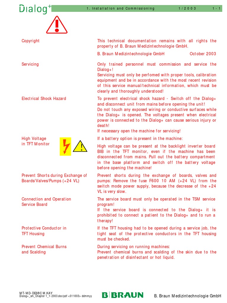 Dialog+ - SM - Chapter 1 - 1-2003 | PDF | Electrostatic Discharge ...