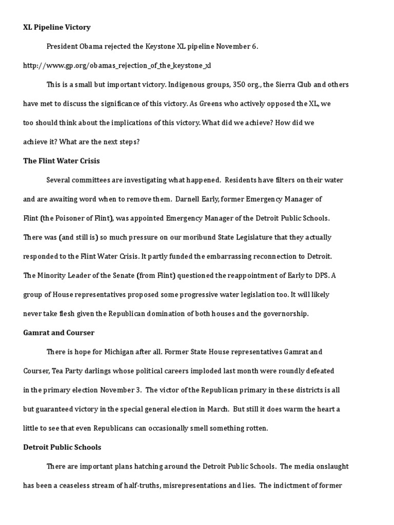 Editor s Note 11 15 PDF Detroit Flint Water Crisis