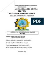 Inf. - Proceso de Deshidratación Del Gas Natural