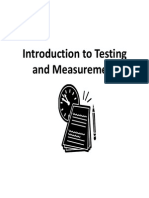 Tests and Measurements Presentation