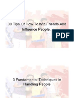 30 Tips of How To Win Friends and