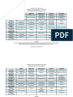 Horarios