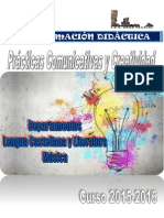 1º ESO Prácticas Comunicat-Creativ, 2015 -16