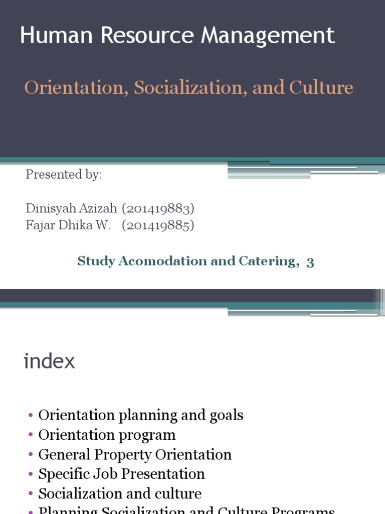 Effective Employee Orientation Strategies | PDF | Socialization ...