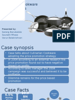 Culinarian Cookware Case Analysis: Presented by