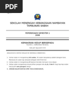 Download Peperiksaan Semester 1 KHB-Teknikal  by nambayantv SN2897724 doc pdf