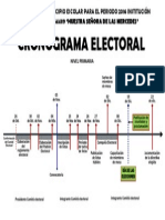 Cronograma Electoral