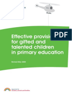 Effective Provision Primary G T Primary