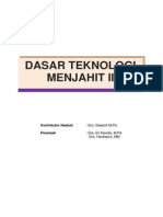 Download Dasar Teknologi Menjahit 2 by SmkAl-HadNusantaraKotaSerang SN289781929 doc pdf