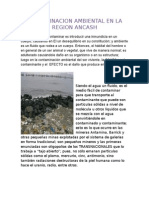 Contaminacion Ambiental en La Region Ancash