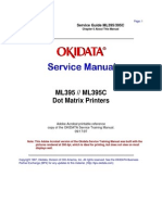 Okidata - ML395, ML395C Series Service Manual