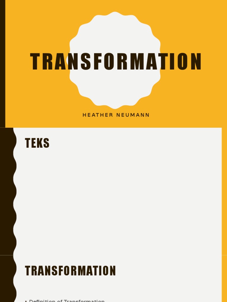 Understanding Geometric Transformations | PDF