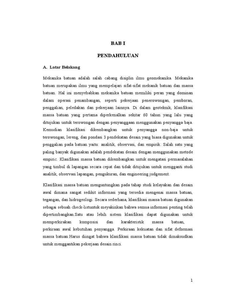 Pengukuran Rock Quality Designation (RQD) | PDF