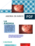 Anemia en Niños