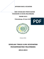 Laporan Hasil Kegiatan Terorisme Radikalisme