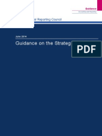 Guidance on the Strategic Report