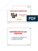 Distribucion de Los Servicios