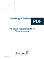 Starting Business in Ireland - Revenue Details