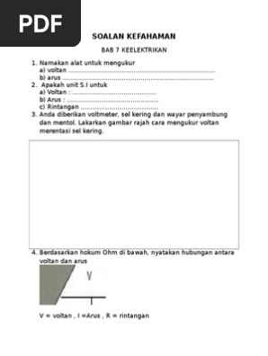 Latihan Bab 7 Sains Tingkatan 2 Pdf