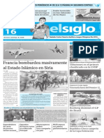 Edicion Impresa El Siglo 16-11-2015