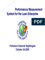 Metrics and Performance Measurement