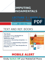 Lecture 3 - CF - CS-110-IO+Storage