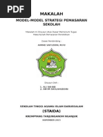 Download Makalah Model-model Strategi Pemasaran Sekolah by Ilman Salim SN289847122 doc pdf