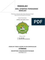 Makalah Model-Model Strategi Pemasaran Sekolah