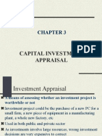 Capital Investment Appraisal