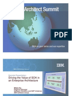 Driving the Value of SOA in an EA