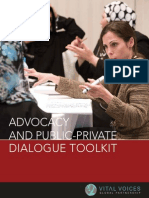 Advocacy & Public Private Dialogue Toolkit English