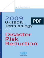 2009 UNISDR Terminology